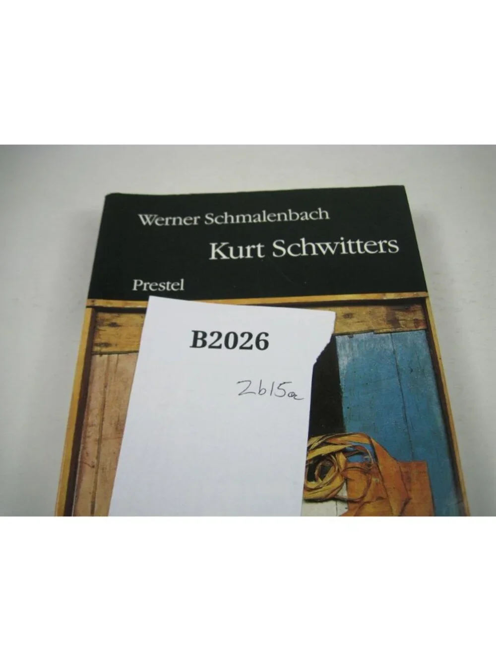 Werner Schmalenbach Kurt Schwitters Prestel Paperback Art Book 1990